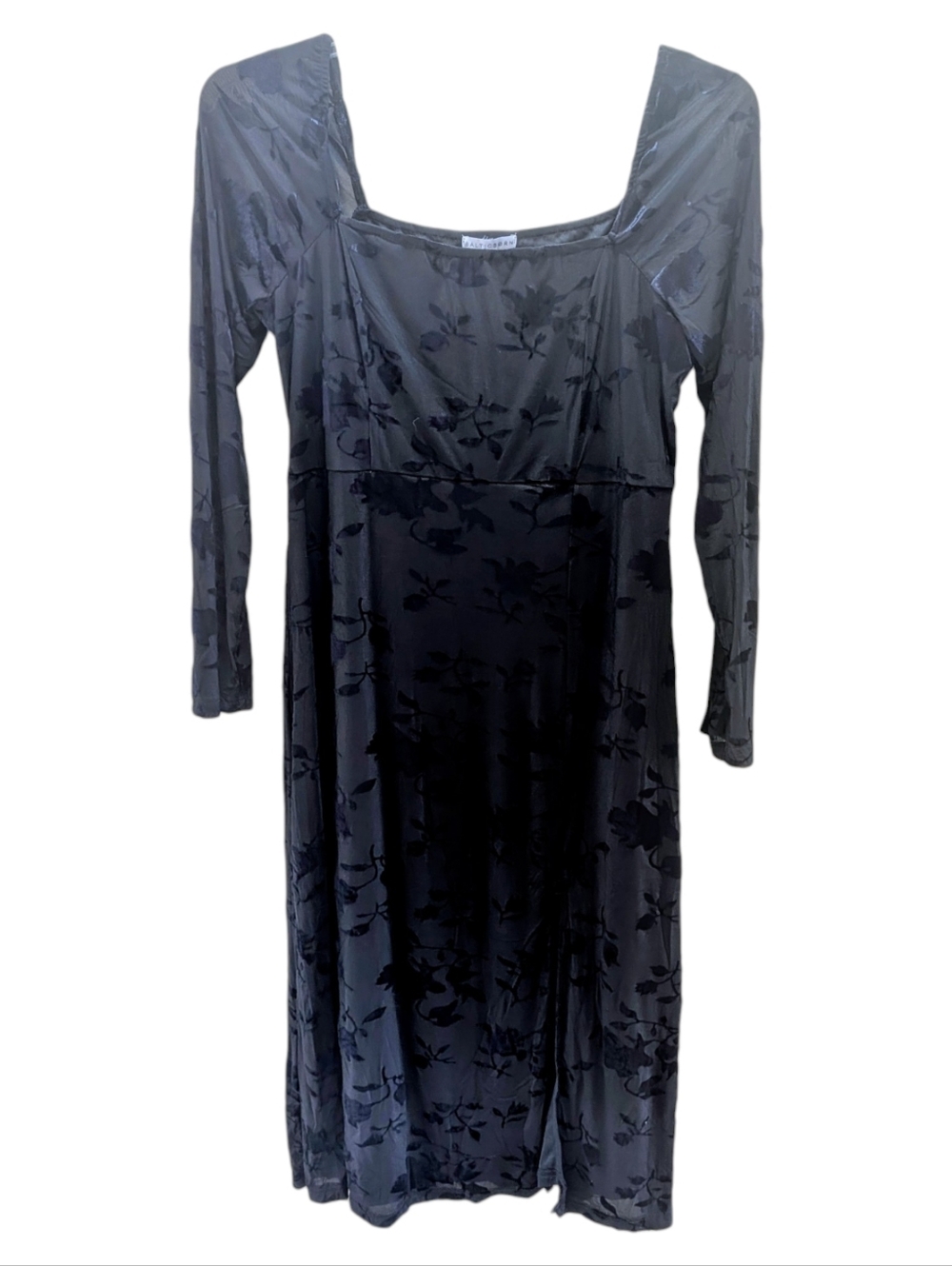 Baltic Born Tamara Midi Dress Black Floral XL NWT NEW!